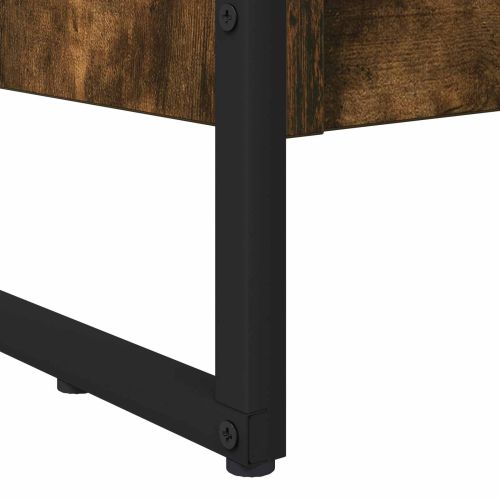 Шкаф за книги Димящ дъб 80 x 30 x 86,5 см Инженерно дърво