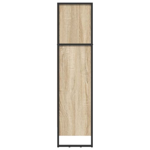 Шкаф за книги Сонома 80 x 30 x 155 см Инженерно дърво