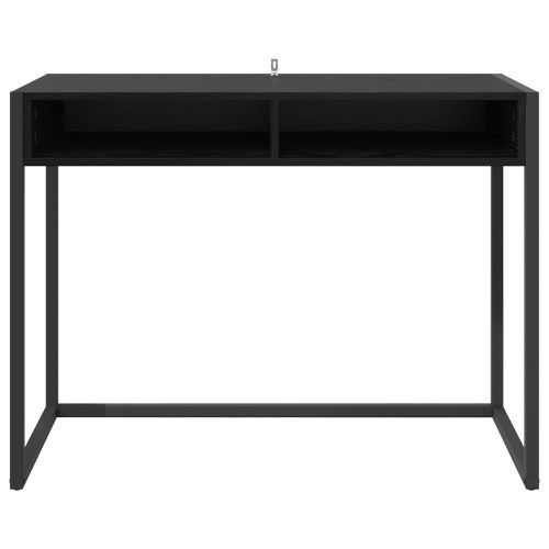 Бюро със съхранение Черния дъб 100 x 50 x 75 cm Инженерно дърво