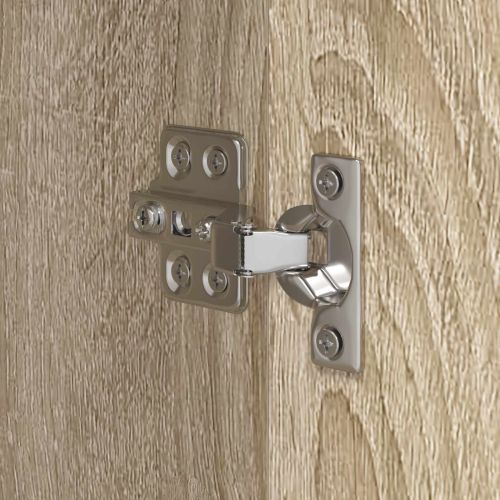 Шкаф за баня Сонома 40 x 30 x 100 см Инженерна дървесина