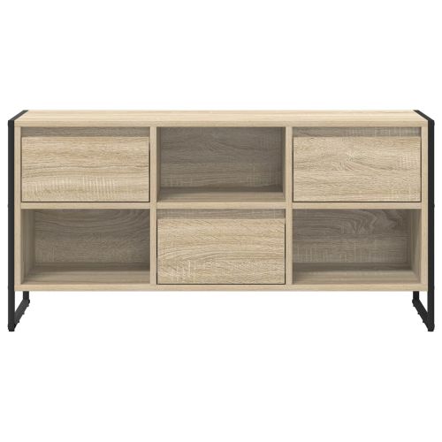 ТВ шкаф с чекмедже Сонома 100 x 36 x 49,5 см Инженерно дърво