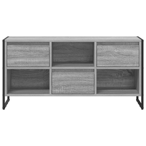ТВ шкаф Сив Сонома 100 x 36 x 49,5 см Инженерно дърво