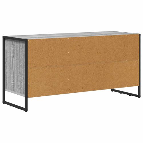 ТВ шкаф Сив Сонома 100 x 36 x 49,5 см Инженерно дърво