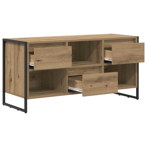 ТВ шкаф Дъб Артизан 100 x 36 x 49,5 см Инженерно дърво
