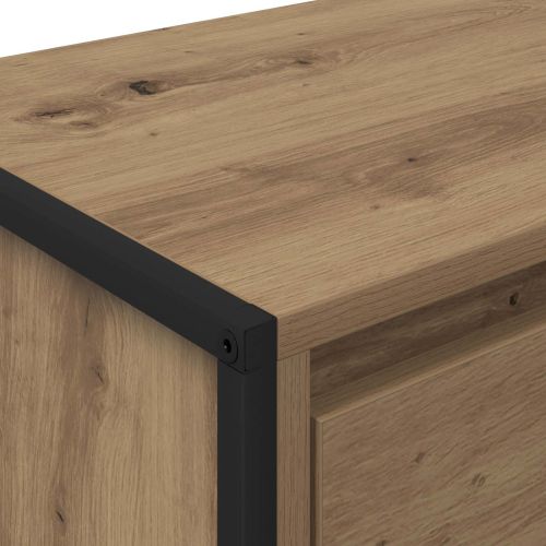 ТВ шкаф Дъб Артизан 100 x 36 x 49,5 см Инженерно дърво