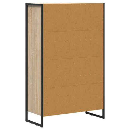 Шкаф за книги Сонома 99.5 x 30 x 108.5 см Инженерно дърво