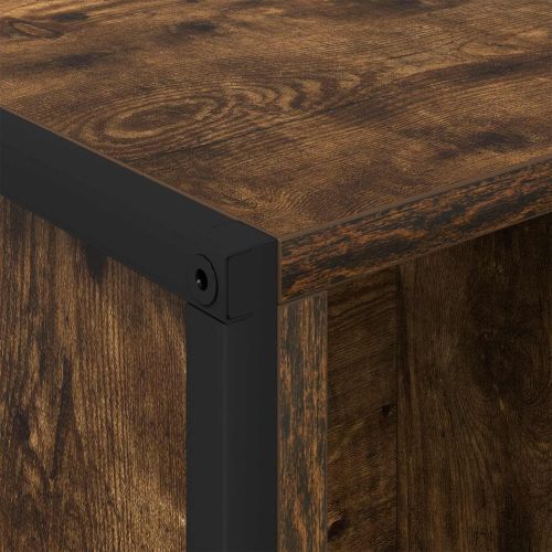 Шкаф за книги Димящ дъб 99.5 x 30 x 108.5 см Инженерно дърво