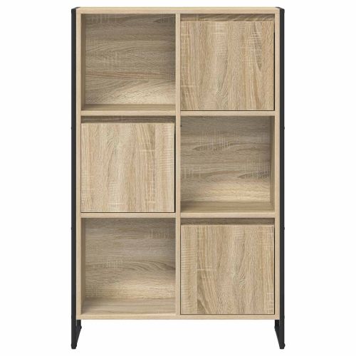 Шкаф за книги 68 x 30 x 108.5 см Инженерна дървесина Сонома