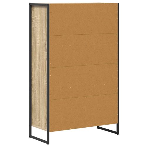 Шкаф за книги 68 x 30 x 108.5 см Инженерна дървесина Сонома
