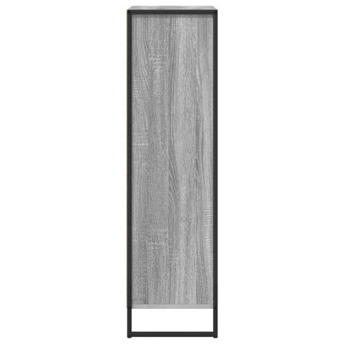 Шкаф за книги Сив Сонома 68 x 30 x 108.5 см Инженерно дърво
