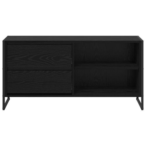 ТВ шкаф Черния дъб 100 x 36 x 49,5 см Инженерно дърво