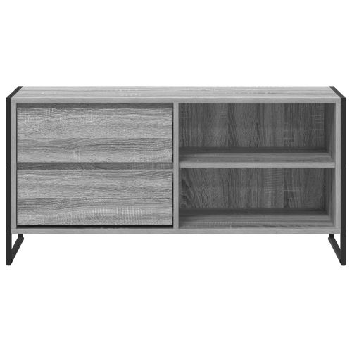 ТВ шкаф Сив Сонома 100 x 36 x 49,5 см Инженерно дърво