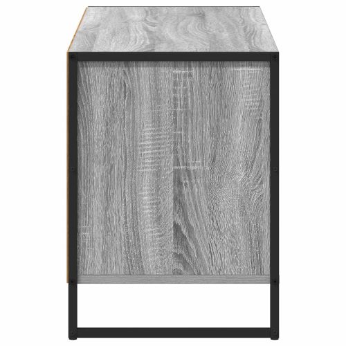 ТВ шкаф Сив Сонома 100 x 36 x 49,5 см Инженерно дърво