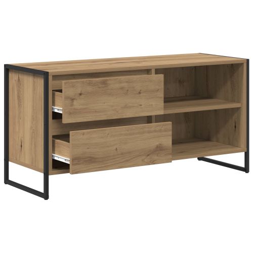 ТВ шкаф Дъб Артизан 100 x 36 x 49,5 см Инженерно дърво