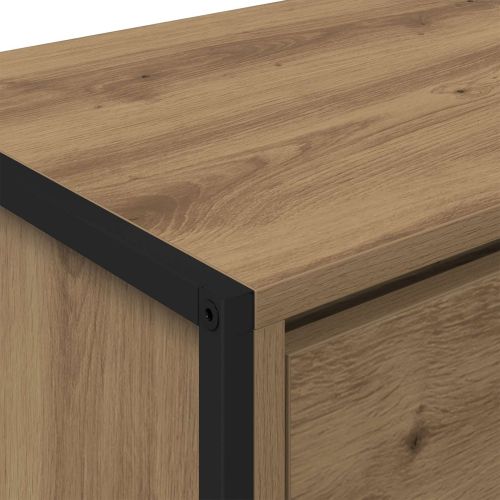 ТВ шкаф Дъб Артизан 100 x 36 x 49,5 см Инженерно дърво