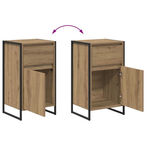 Служебен шкаф Дъб Артизан 43 x 36 x 75,5 см Инженерно дърво