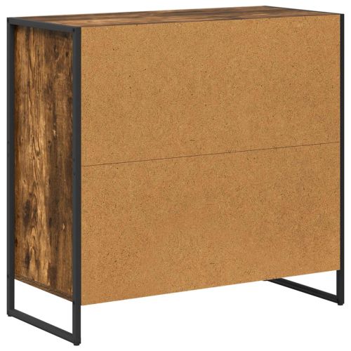 Служебен шкаф Димящ дъб 79 x 36 x 75.5 см Инженерно дърво