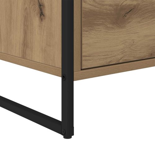 Служебен шкаф Дъб Артизан 79 x 36 x 75.5 см Инженерно дърво