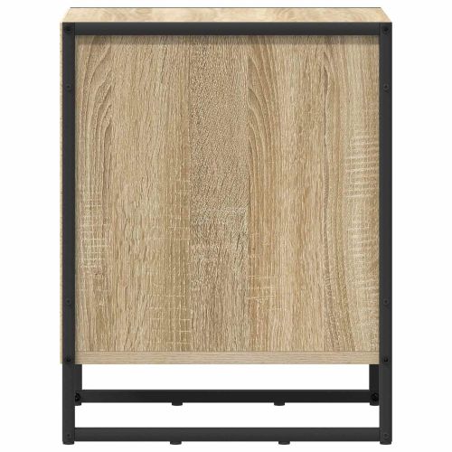 Нощно шкафче 2 pcs Сонома 39.5 x 30 x 50 см Инженерно дърво