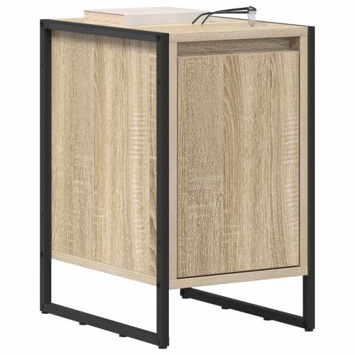 Нощно шкафче Сонома 39,5 x 30 x 50 см Инженерна дървесина