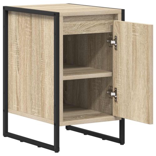 Нощно шкафче Сонома 39,5 x 30 x 50 см Инженерна дървесина