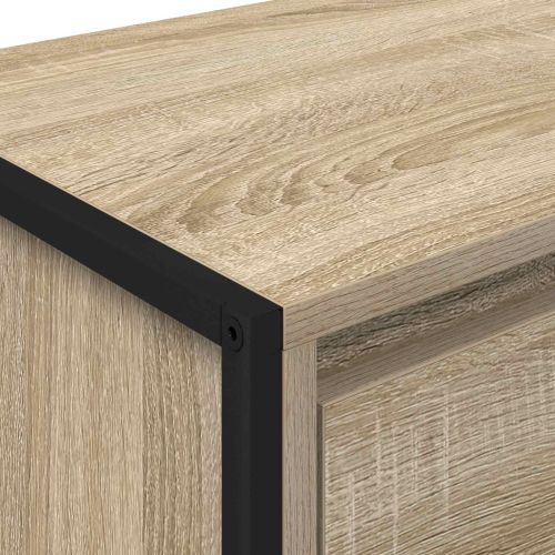 Нощно шкафче Сонома 39,5 x 30 x 50 см Инженерна дървесина