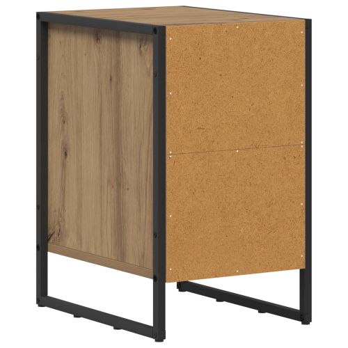Нощно шкафче Дъб Артизан 39,5 x 30 x 50 см Инженерно дърво