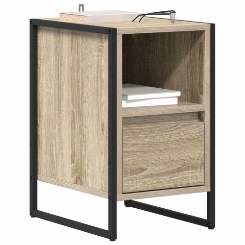 Нощно шкафче Сонома 39,5 x 30 x 50 см Инженерно дърво
