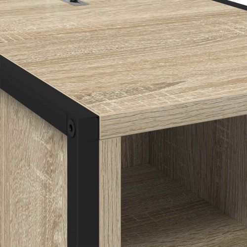 Нощно шкафче Сонома 39,5 x 30 x 50 см Инженерно дърво