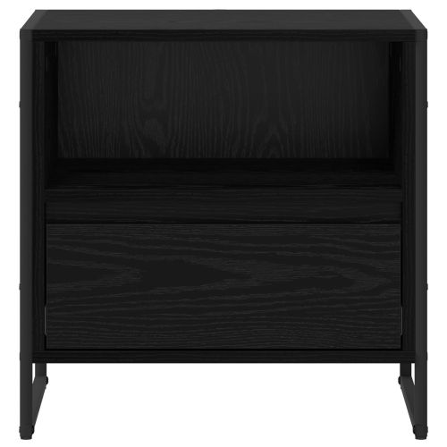 Нощно шкафче Черния дъб 50 x 39,5 x 50 см Инженерно дърво