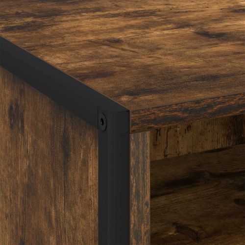 Нощно шкафче Димящ дъб 50 x 39,5 x 50 см Инженерна дървесина