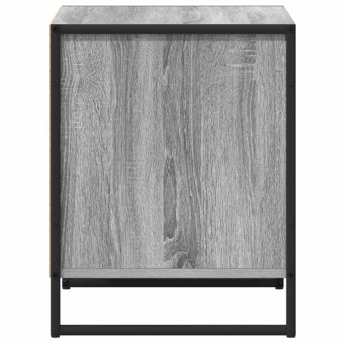 Нощно шкафче Сив Сонома 50 x 39,5 x 50 см Инженерно дърво