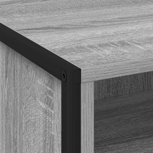 Нощно шкафче 2 pcs Сив Сонома 50 x 39,5 x 50 см Инженерно дърво