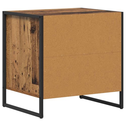 Нощно шкафче Старо дърво 50 x 39,5 x 50 см Инженерно дърво