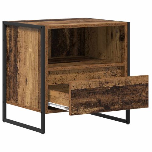 Нощно шкафче Старо дърво 50 x 39,5 x 50 см Инженерно дърво