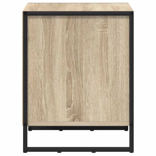 Нощно шкафче 2 pcs Сонома 50 x 39.5 x 50 см Инженерно дърво