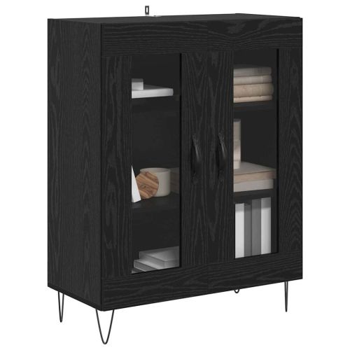 Служебен шкаф Черния дъб 69,5 x 34 x 90 см Инженерно дърво