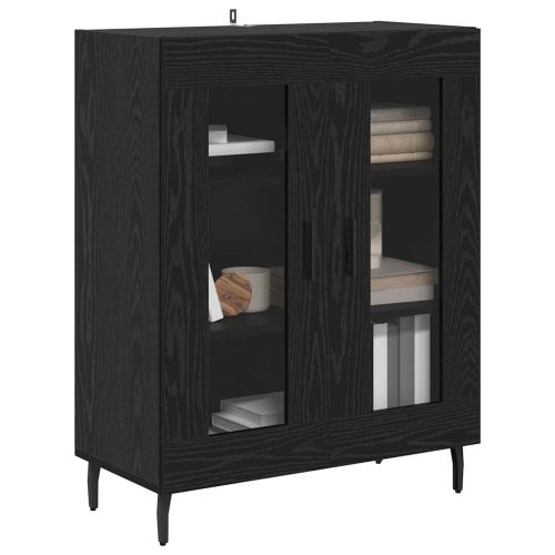 Служебен шкаф Черния дъб 69,5 x 34 x 90 см Инженерно дърво