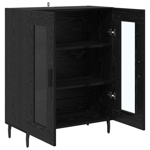 Служебен шкаф Черния дъб 69,5 x 34 x 90 см Инженерно дърво