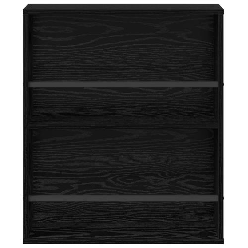 Етажерка за списания с рафт Черния дъб 60 x 12 x 70 см