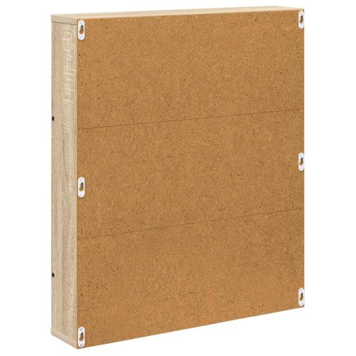 Етажерка за списания Сонома дъб 60 x 12 x 70 см Инженерно дърво