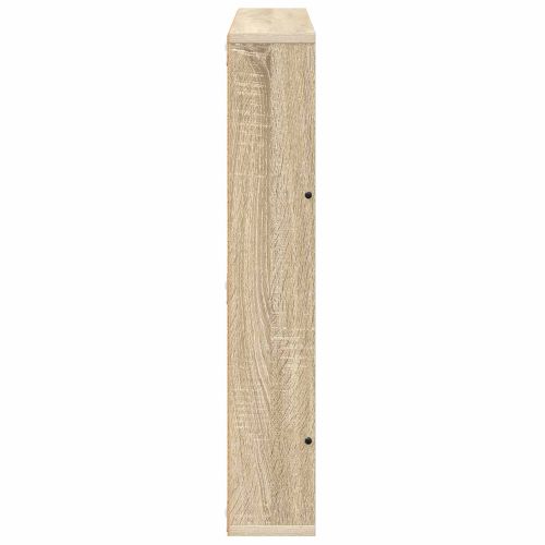 Етажерка за списания с рафт 2 pcs Сонома дъб 60 x 12 x 70 см