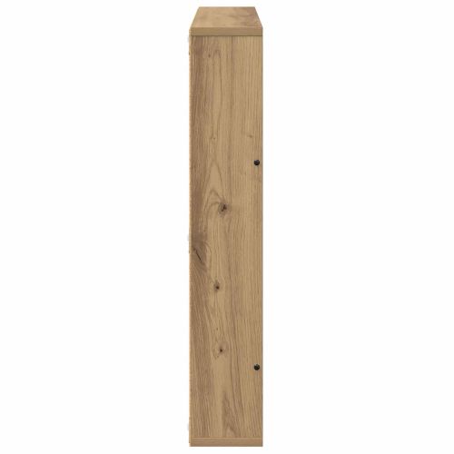 Етажерка за списания 2 pcs Дъб 60 x 12 x 70 см Инженерно дърво