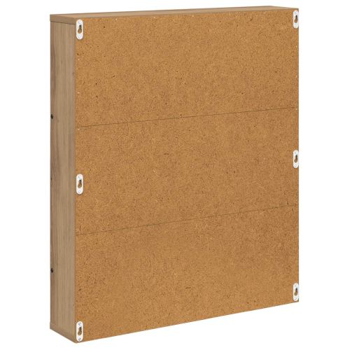 Етажерка за списания 2 pcs Дъб 60 x 12 x 70 см Инженерно дърво