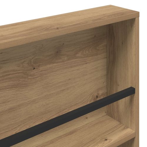 Етажерка за списания 2 pcs Дъб 60 x 12 x 70 см Инженерно дърво