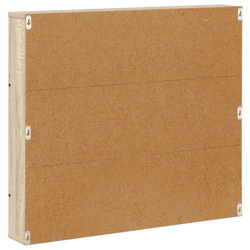 Етажерка за списания Сонома дъб 80 x 12 x 70 см Инженерно дърво