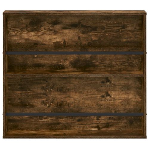 Етажерка за списания Димян дъб 80 x 12 x 70 см Инженерно дърво