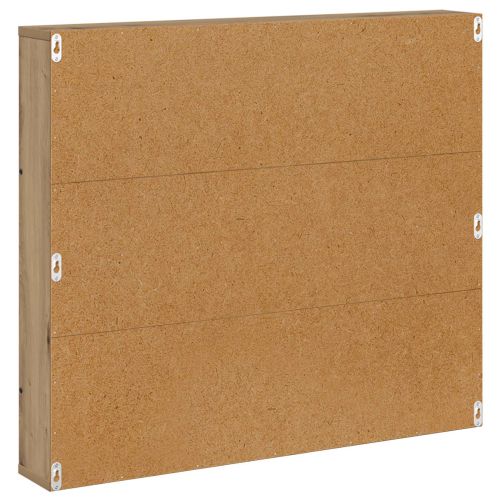 Етажерка за списания с рафт Дъб 80 x 12 x 70 см Инженерно дърво