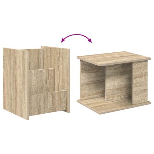 Етажерка за списания Сонома дъб 35 x 35 x 45 см Инженерно дърво