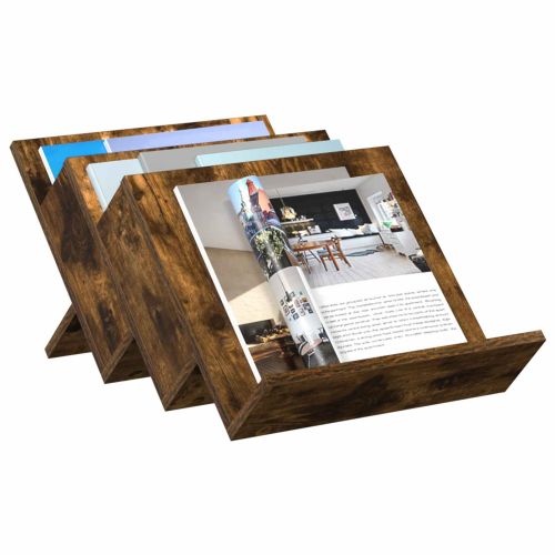 Етажерка за списания с рафт Димян дъб 53 x 40 x 28,5 см